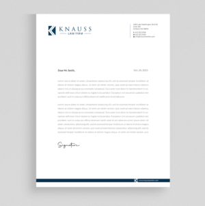 Letterhead Design by Right_D for this project | Design: #27343516