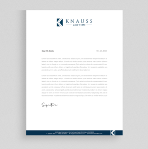 Letterhead Design by Right_D for this project | Design: #27343518