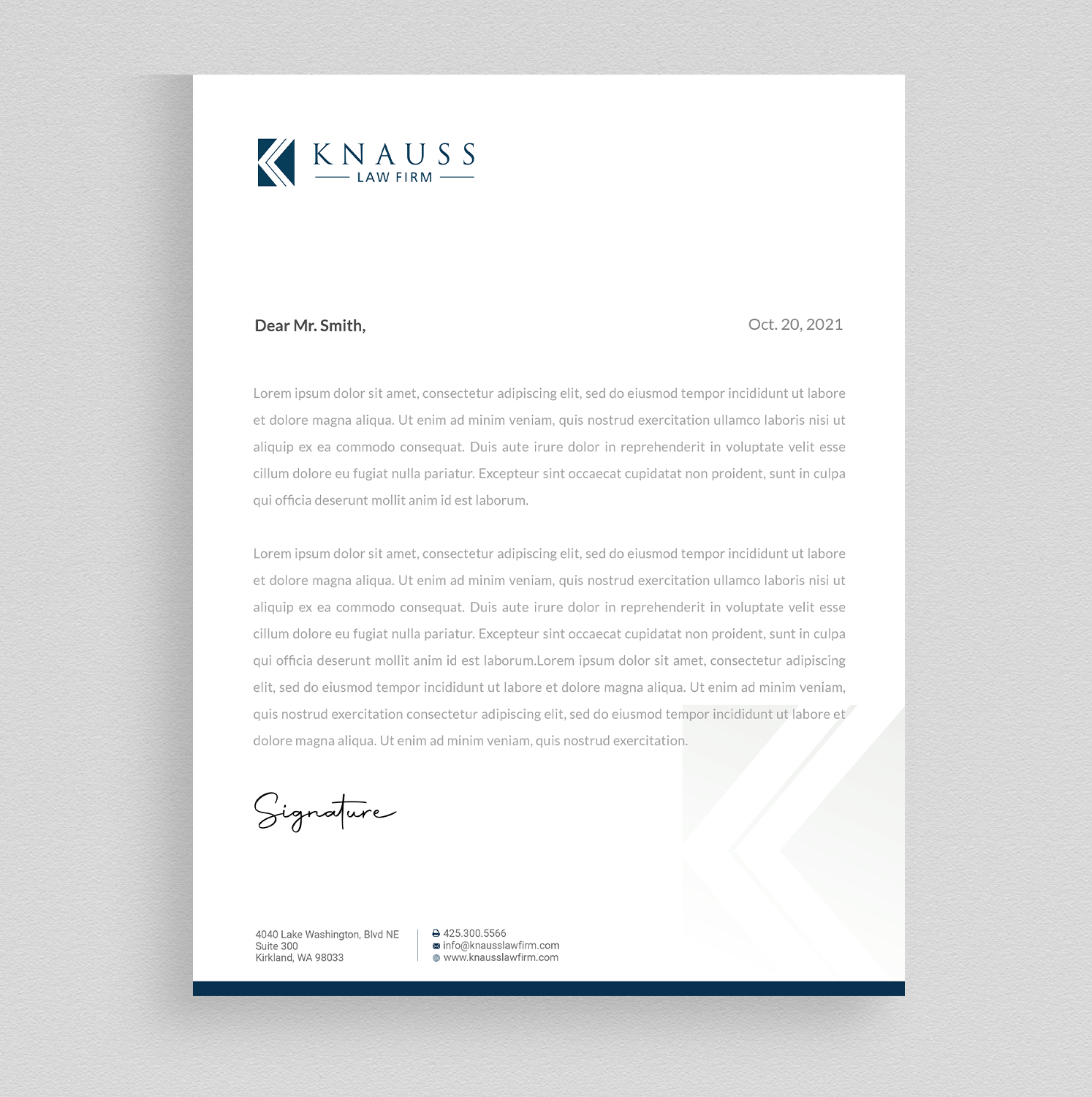 Letterhead Design by Right_D for this project | Design #27344357