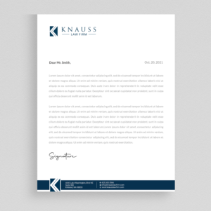 Letterhead Design by Right_D for this project | Design: #27346134