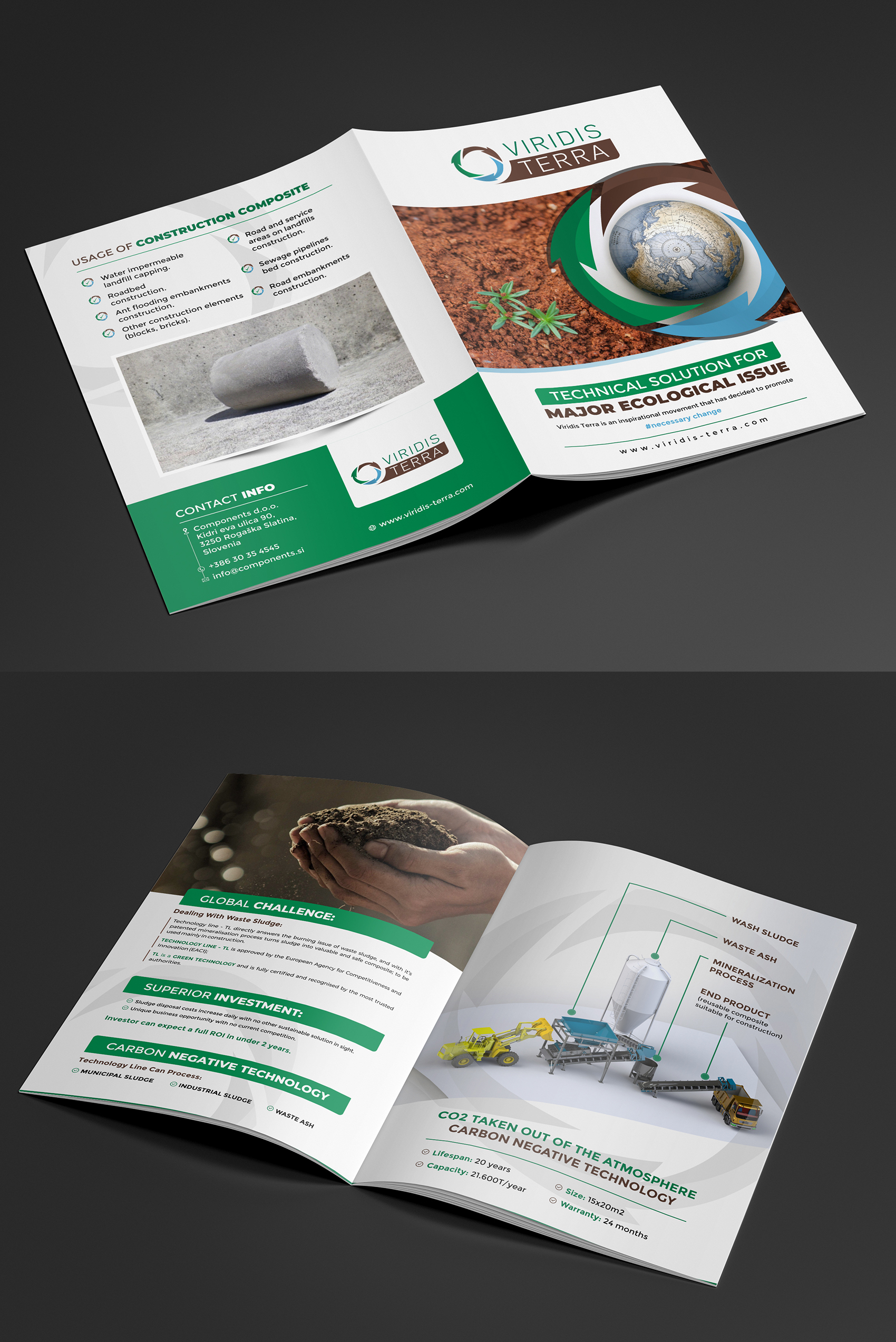 Brochure Design by ecorokerz for ES PROJEKT  Storitveno in trgovsko podjetje D.o.o. | Design #27336210