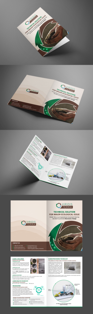 Brochure Design by GraphicsGuru for ES PROJEKT  Storitveno in trgovsko podjetje D.o.o. | Design: #27337114