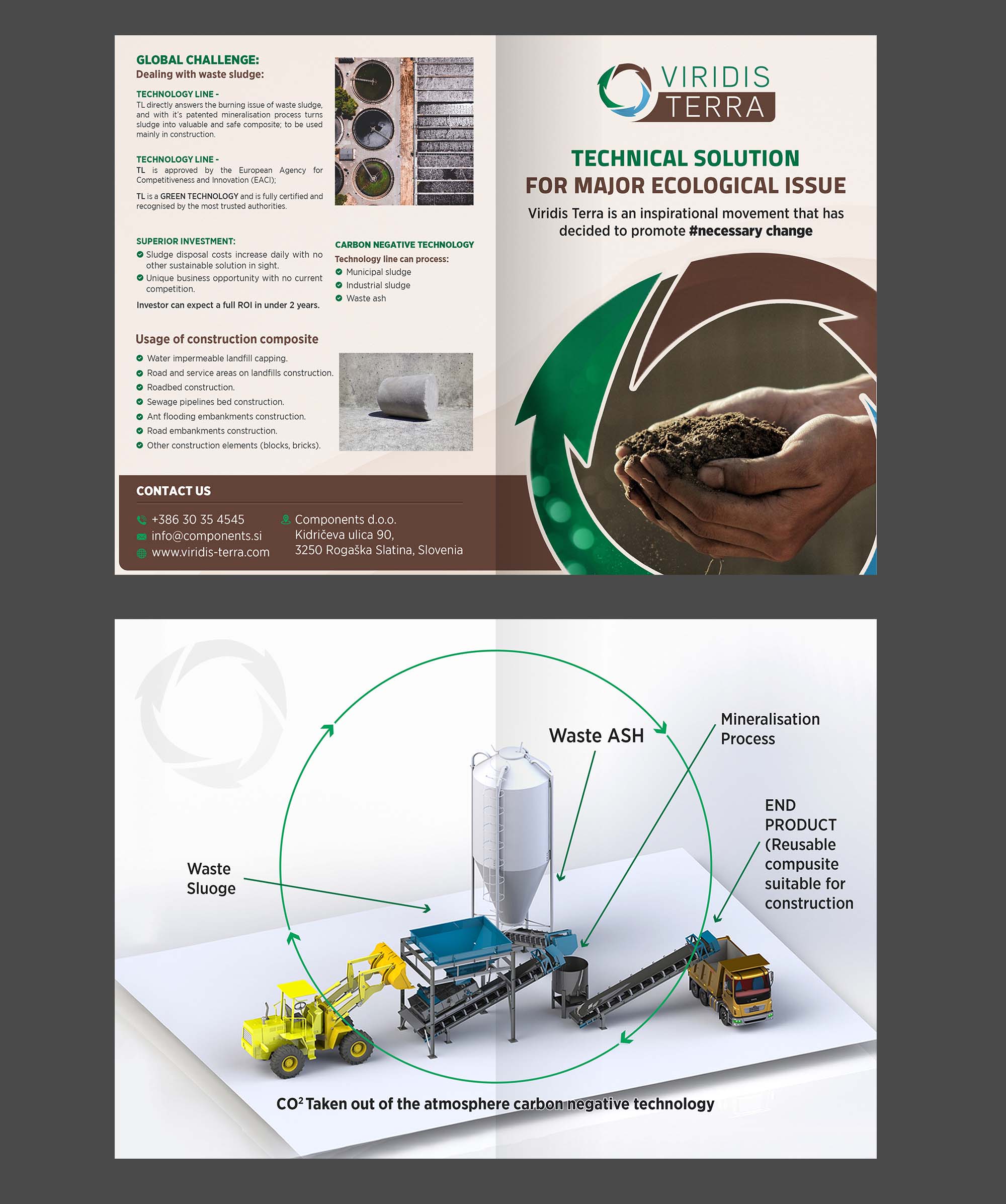 Design de Brochure par GraphicsGuru pour ES PROJEKT  Storitveno in trgovsko podjetje D.o.o. | Design #27337830