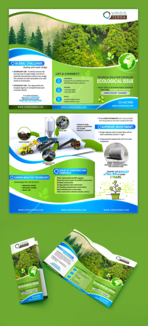 Brochure Design by HeshanKavinda for ES PROJEKT  Storitveno in trgovsko podjetje D.o.o. | Design: #27337898