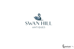 Swan Hill Antiques | Logo-Design von InkThink by Scaurus