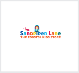 Store Name:  Sandpiper Lane  Tagline: The Coastal Kids Store  THE TAGLINE NEEDS TO BE almost as big as the store name so that people can clearly see that it is a kids store. | Logo Design by angelonyamu