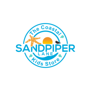 Store Name:  Sandpiper Lane  Tagline: The Coastal Kids Store  THE TAGLINE NEEDS TO BE almost as big as the store name so that people can clearly see that it is a kids store. | Logo Design by Gerald Design 3