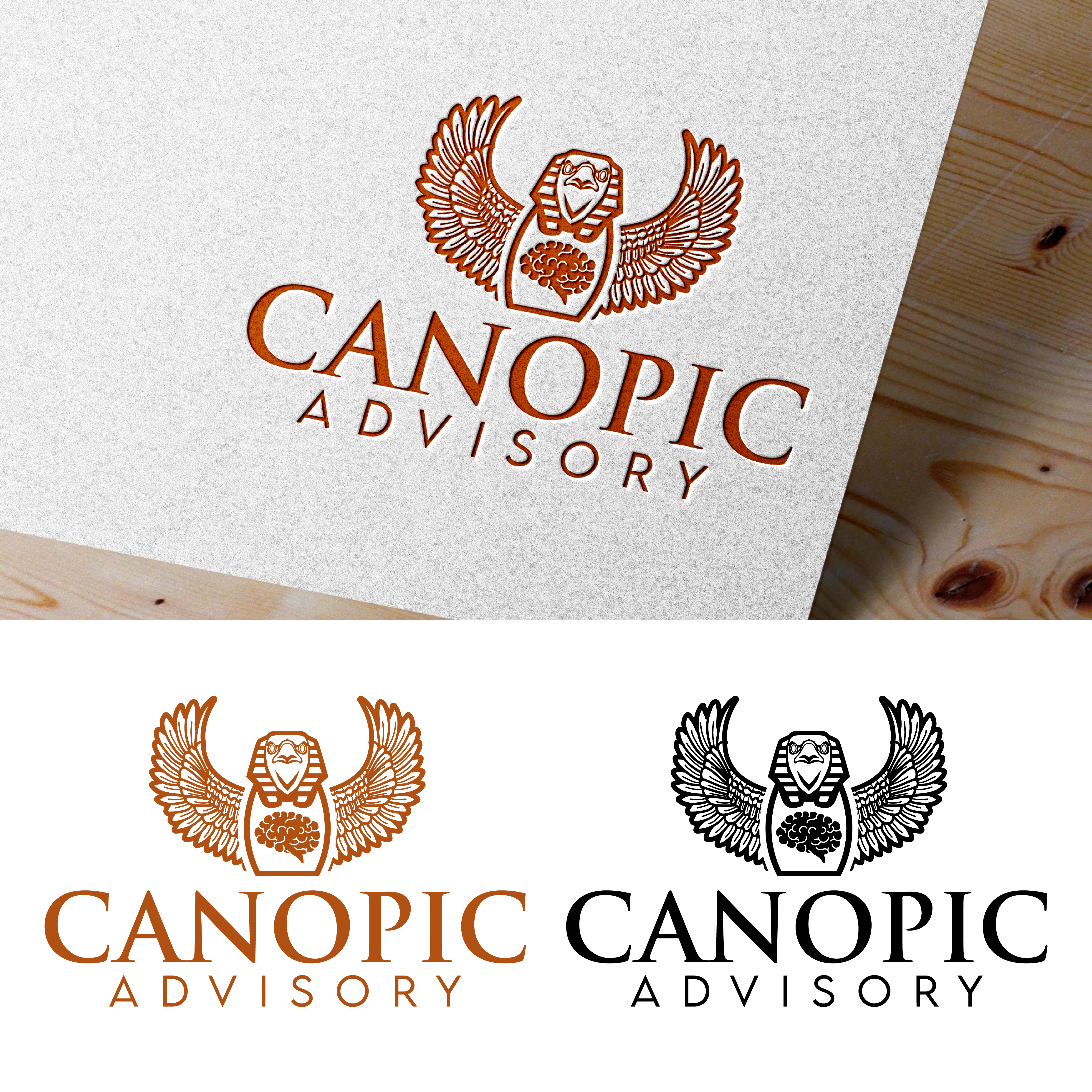 Logo-Design von ARTchemist für Canopic Advisory | Design #27332968