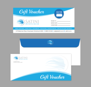 Gift Voucher For Medical Cosmetic Clinic | Stationery Design by chandrayaan.creative