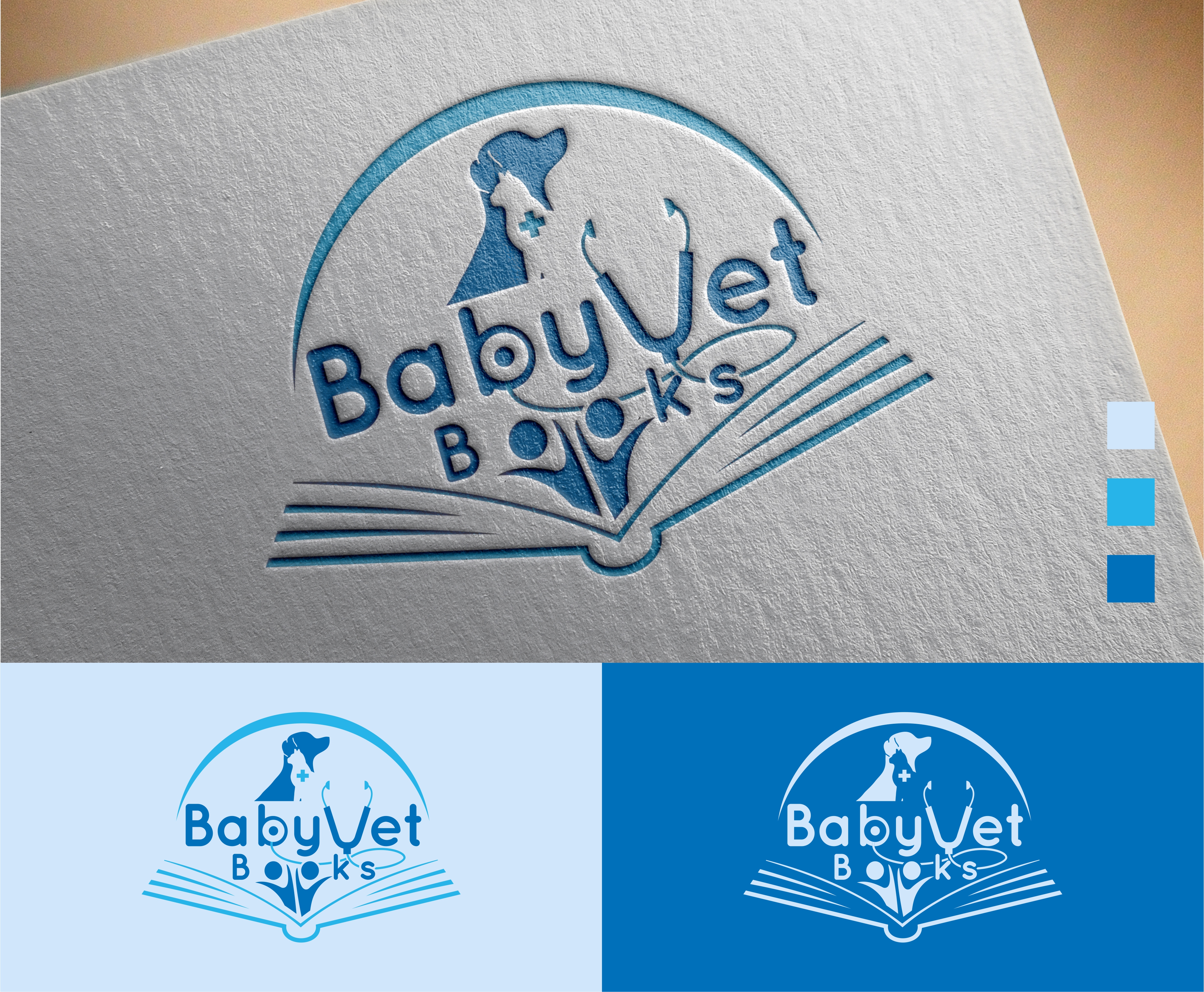 Diseño de Logo por vta para BabyVet Books | Diseño #27338639