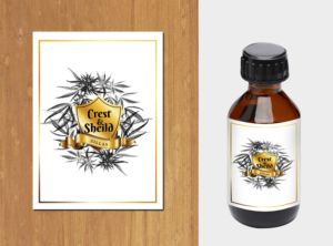 "Crest and Sheild"  CBD Label Design | Grafik-Design von MNM