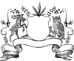 "Crest and Sheild"  CBD Label Design