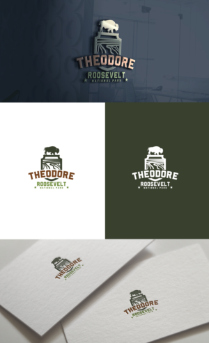Theodore Roosevelt National Park | Logo Design by GLDesigns