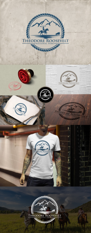 Theodore Roosevelt National Park | Logo Design by Classy Custom