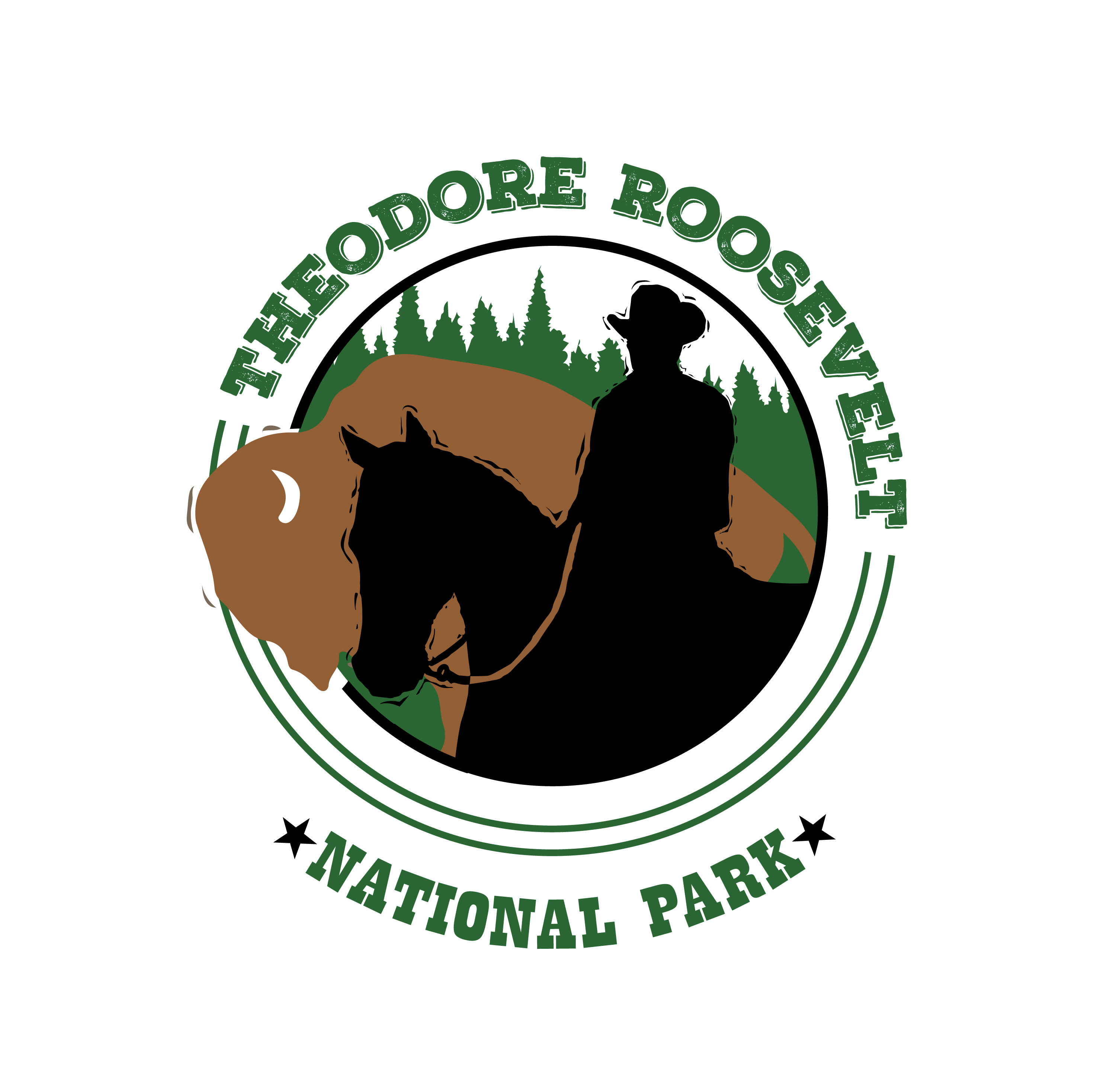 Logo Design by Al Pech for Theodore Roosevelt Nature & History Association | Design #27371017