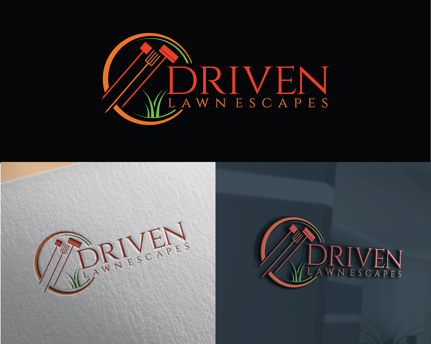 Logo Design by Atec for American Outdoor Services | Design #27345851