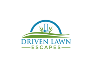 Driven Lawn Escapes | Logo Design by BNdesigner