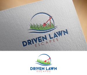 Driven Lawn Escapes | Logo Design by u2square
