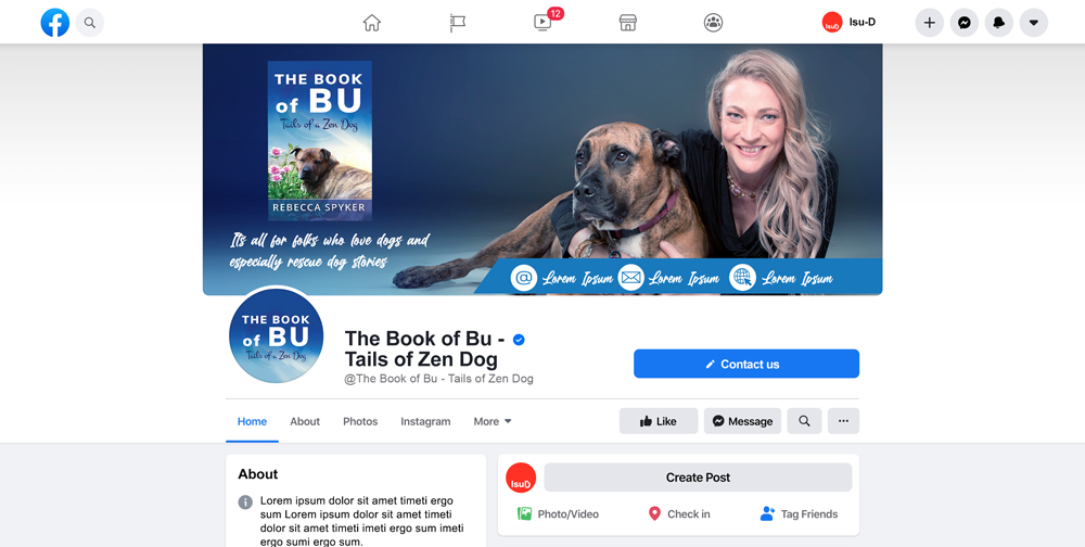 Facebook Design by Isu-D for this project | Design #27339880
