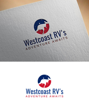 Westcoast RV's  - Adventure Awaits | Logo Design by Mr Line @rt