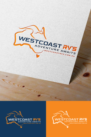 Westcoast RV's  - Adventure Awaits | Logo Design by Aaaron
