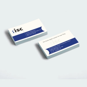 Diseño de Tarjeta de Presentación por ireri para ISC Information Shuttle Corportion GmbH | Diseño #27343849