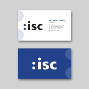 Diseño de Tarjeta de Presentación por RENEXIT para ISC Information Shuttle Corportion GmbH | Diseño #27343330