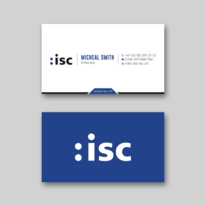 Diseño de Tarjeta de Presentación por RENEXIT para ISC Information Shuttle Corportion GmbH | Diseño: #27343332