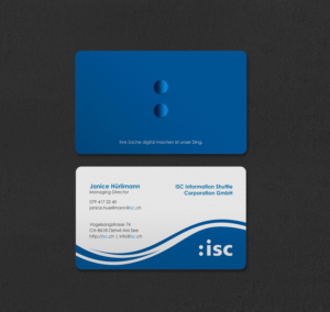 Diseño de Tarjeta de Presentación por INDIAN_Ashok para ISC Information Shuttle Corportion GmbH | Diseño: #27340930