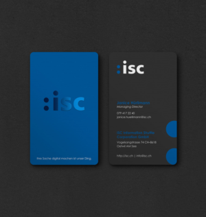Diseño de Tarjeta de Presentación por INDIAN_Ashok para ISC Information Shuttle Corportion GmbH | Diseño: #27340933