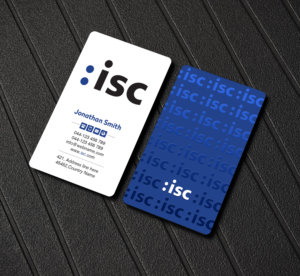Visitenkarten-Design von Creations Box 2015 für ISC Information Shuttle Corportion GmbH | Design: #27339676