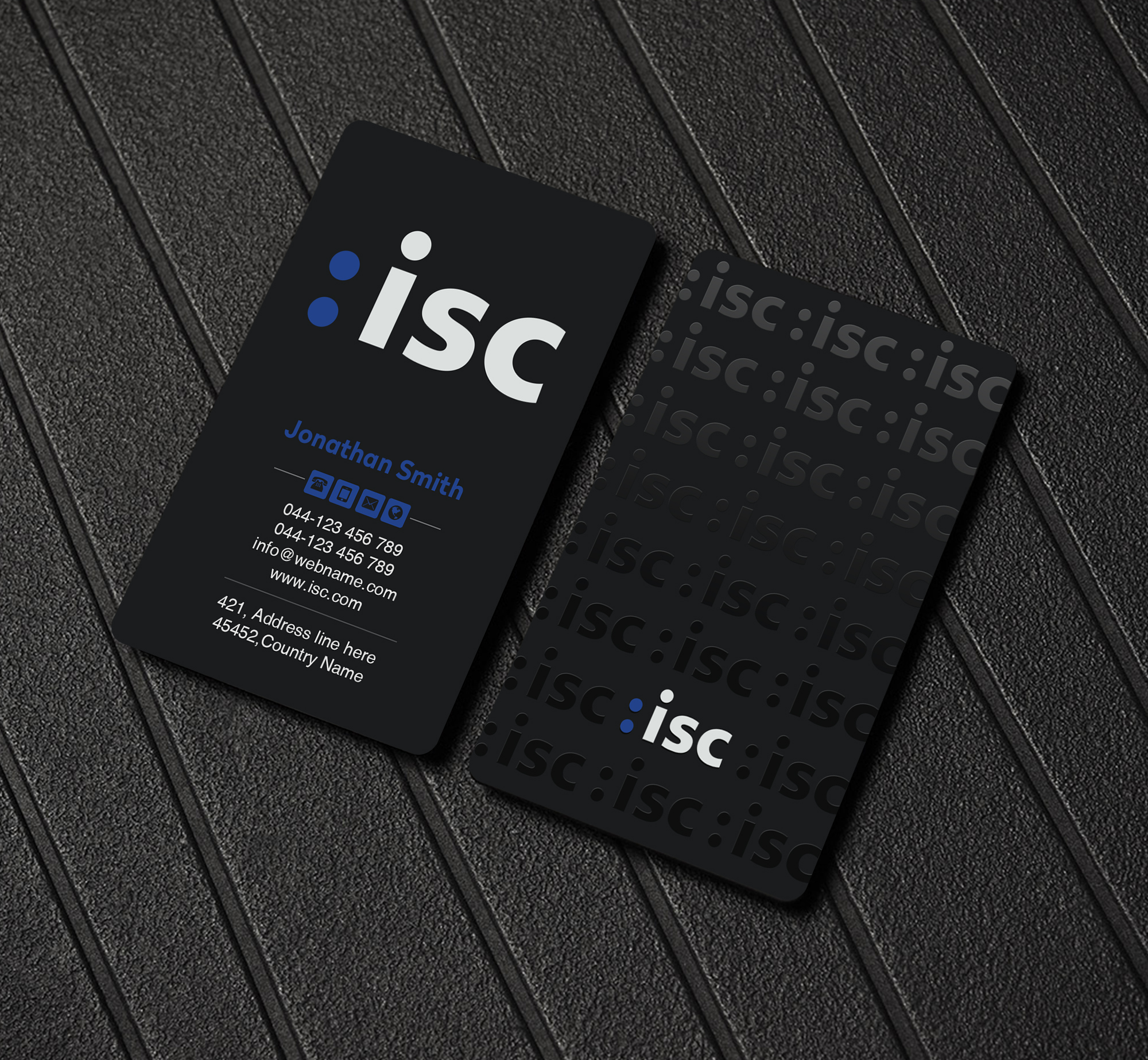 Design de Carte de Visite par Creations Box 2015 pour ISC Information Shuttle Corportion GmbH | Design #27339677