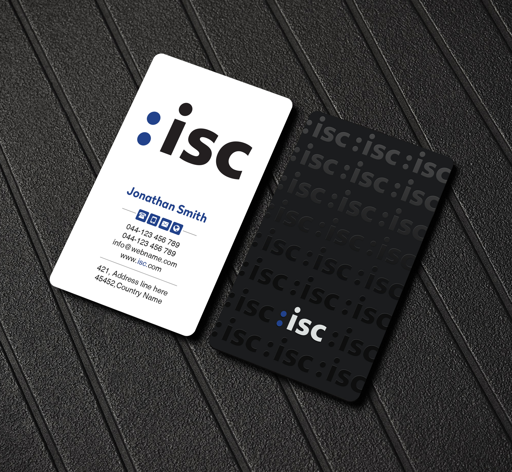 Design de Carte de Visite par Creations Box 2015 pour ISC Information Shuttle Corportion GmbH | Design #27339678