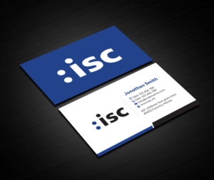 Visitenkarten-Design von Creations Box 2015 für ISC Information Shuttle Corportion GmbH | Design: #27339684