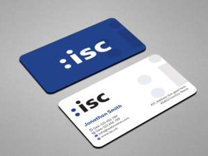 Visitenkarten-Design von Creations Box 2015 für ISC Information Shuttle Corportion GmbH | Design: #27339686