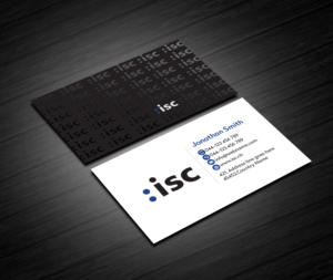 Visitenkarten-Design von Creations Box 2015 für ISC Information Shuttle Corportion GmbH | Design: #27339692