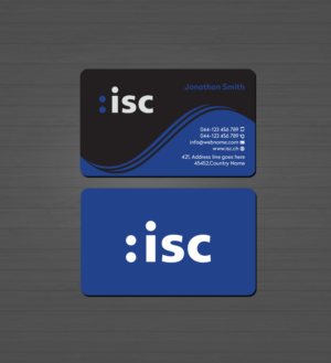 Diseño de Tarjeta de Presentación por Creations Box 2015 para ISC Information Shuttle Corportion GmbH | Diseño: #27344096