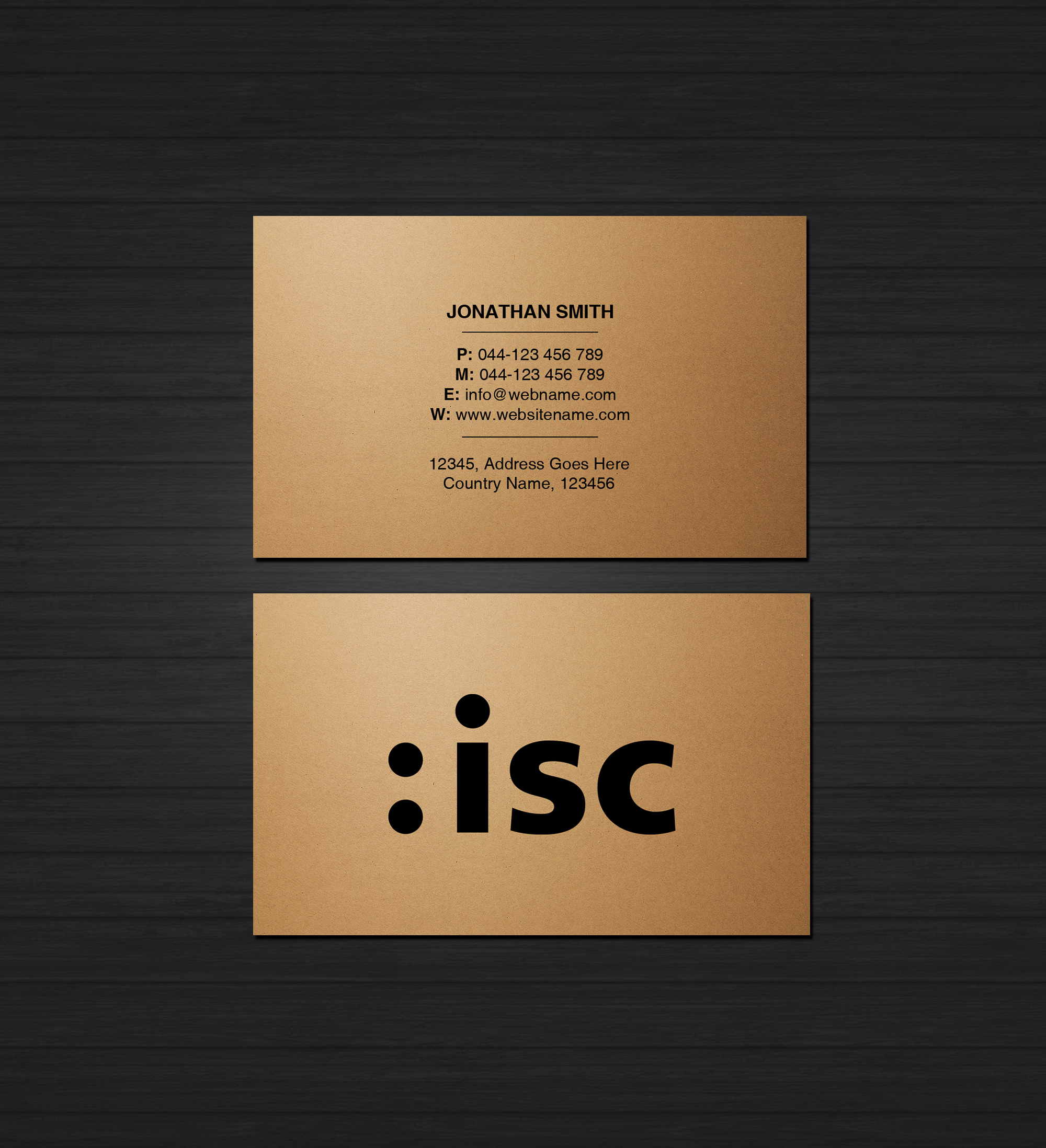 Design de Carte de Visite par Creations Box 2015 pour ISC Information Shuttle Corportion GmbH | Design #27346240