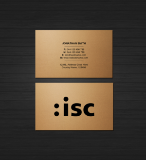 Visitenkarten-Design von Creations Box 2015 für ISC Information Shuttle Corportion GmbH | Design: #27346240