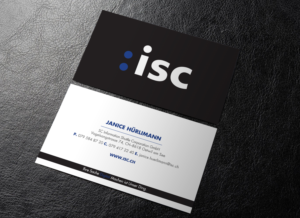Diseño de Tarjeta de Presentación por chandrayaan.creative para ISC Information Shuttle Corportion GmbH | Diseño: #27343132