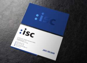 Diseño de Tarjeta de Presentación por chandrayaan.creative para ISC Information Shuttle Corportion GmbH | Diseño: #27343134