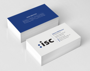 Diseño de Tarjeta de Presentación por CilioLab para ISC Information Shuttle Corportion GmbH | Diseño: #27342618