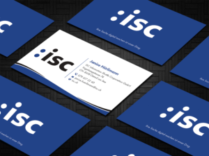 Diseño de Tarjeta de Presentación por DesignShout para ISC Information Shuttle Corportion GmbH | Diseño: #27339899