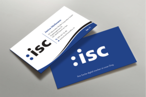 Diseño de Tarjeta de Presentación por DesignShout para ISC Information Shuttle Corportion GmbH | Diseño: #27339919