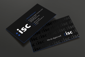Diseño de Tarjeta de Presentación por DesignShout para ISC Information Shuttle Corportion GmbH | Diseño: #27344851