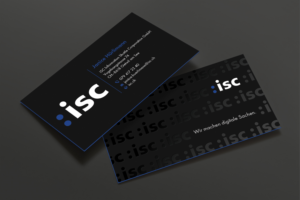 Diseño de Tarjeta de Presentación por DesignShout para ISC Information Shuttle Corportion GmbH | Diseño: #27344948