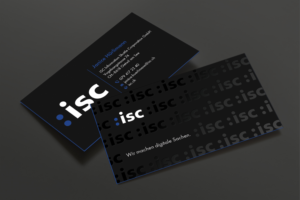 Diseño de Tarjeta de Presentación por DesignShout para ISC Information Shuttle Corportion GmbH | Diseño: #27344954