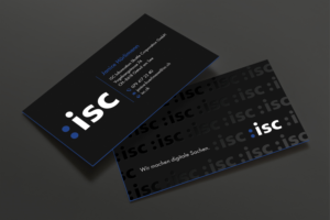 Diseño de Tarjeta de Presentación por DesignShout para ISC Information Shuttle Corportion GmbH | Diseño: #27344992