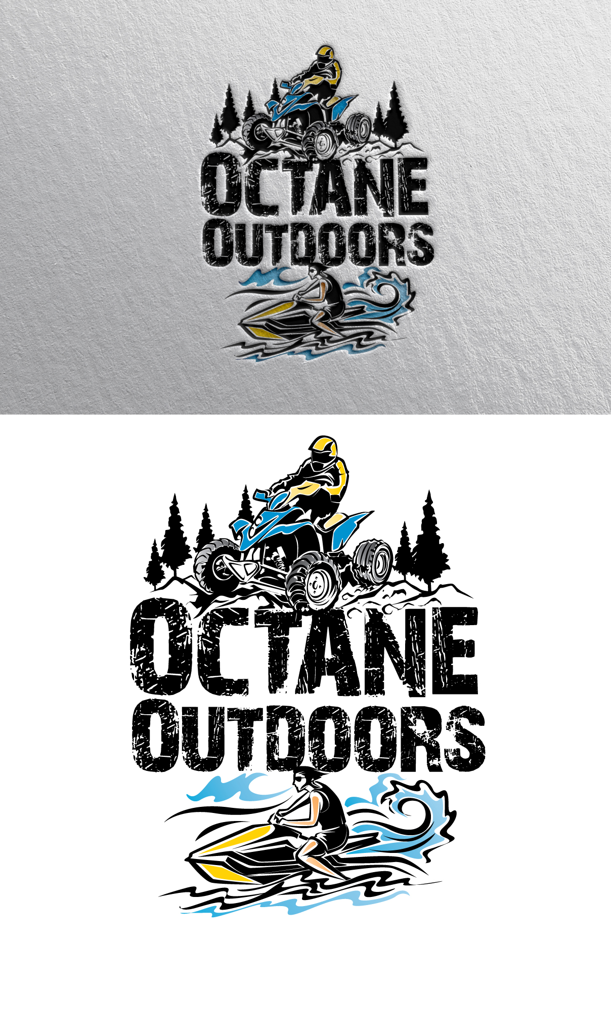 Logo-Design von blue eye für Octane Outdoors | Design #27338289