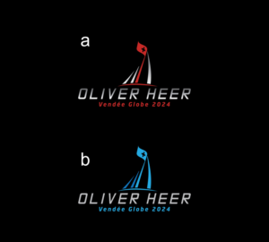 Oliver Heer Ocean Racing ; Removable byline: Vendée Globe 2024 | Logo Design by hjyoo